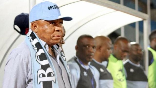 David Bright (en photo) estime que la Fédération botswanaise de football ne l'a pas soutenu dans la préparation de ses matchs.