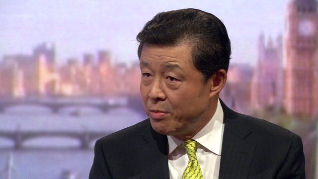 China's ambassador Liu Xiao Ming