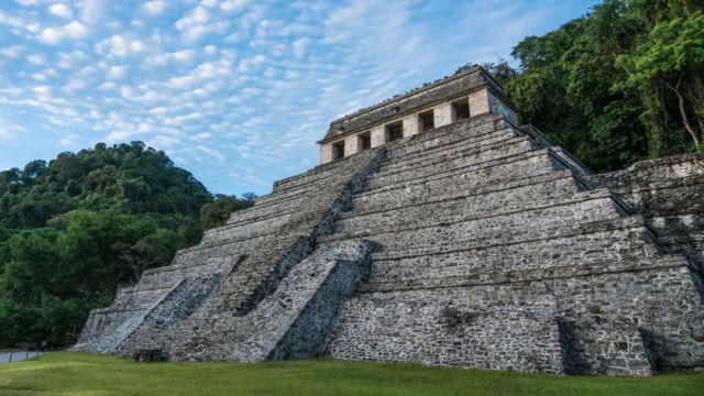 El Templo de las Inscripciones en Palenque