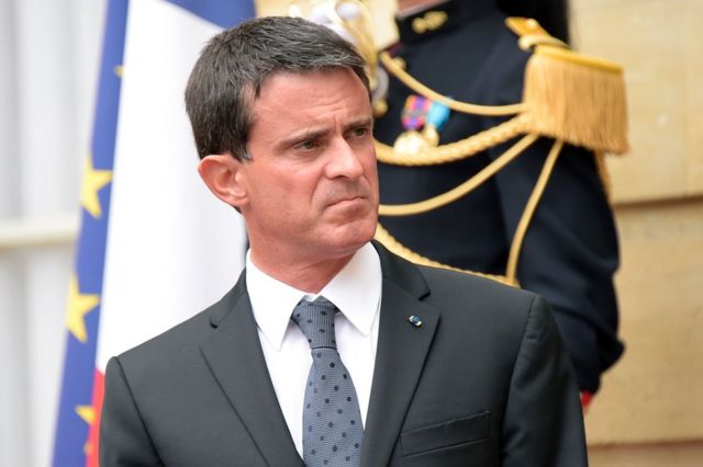 バルス首相（今月5日、パリ）