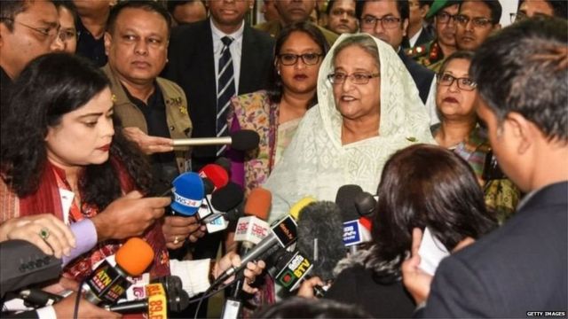 बांग्लादेश की प्रधानमंत्री शेख़ हसीना