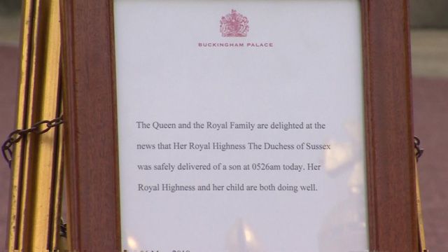 Royal Baby Meghan Gives Birth To Boy Harry Announces c News