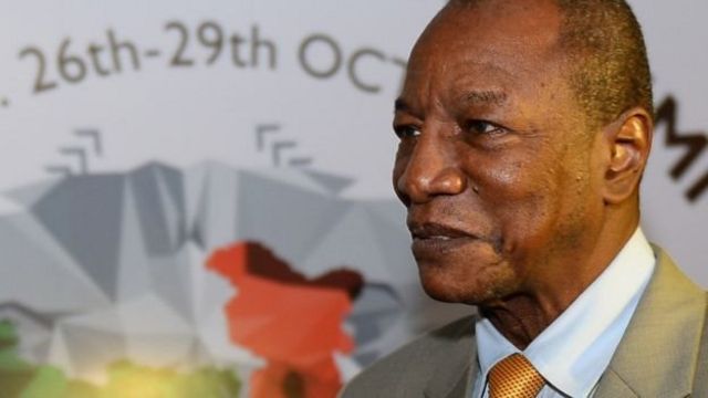 Alpha Condé président de la Guinée