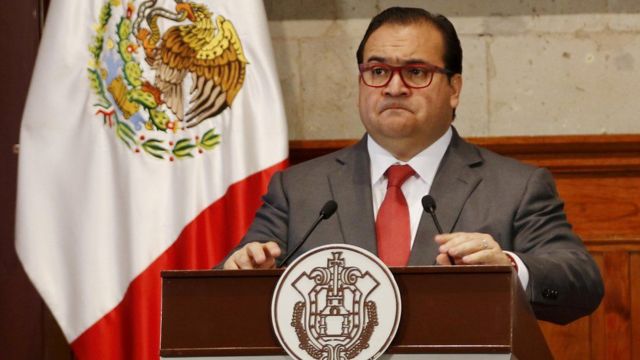 Javier Duarte cuando era gobernador