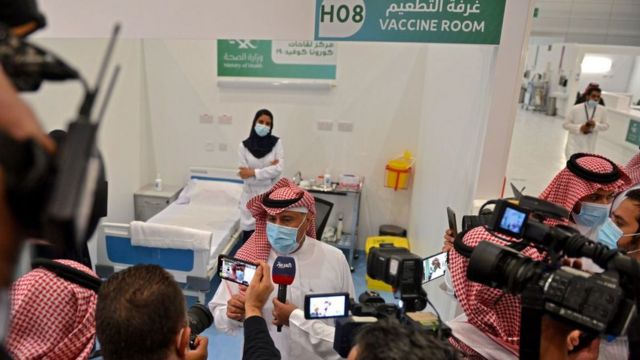 اللقاح في السعودية نسبة اخذ السعودية تكشف