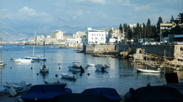 1970年的贝鲁特海边