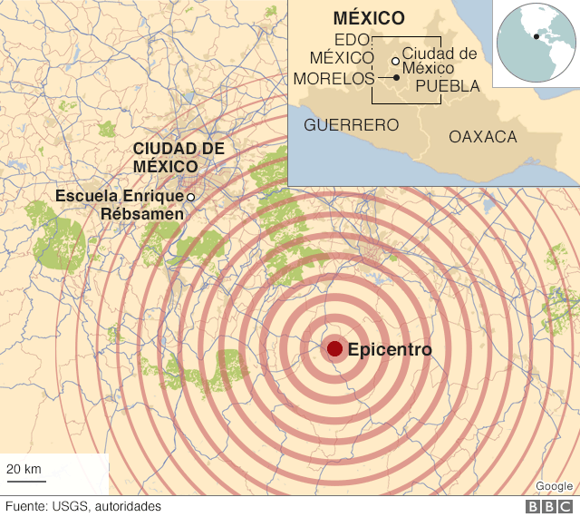 Al Menos 19 Ninos Murieron En La Escuela Rebsamen Que Se Derrumbo En El Terremoto Que Sacudio El Centro De Mexico Bbc News Mundo