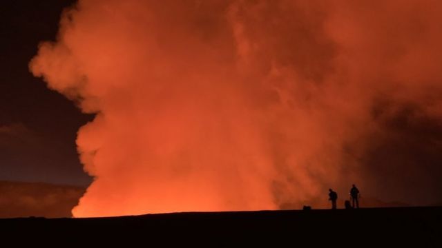 La erupción del volcán Kilauea, en Hawaii.