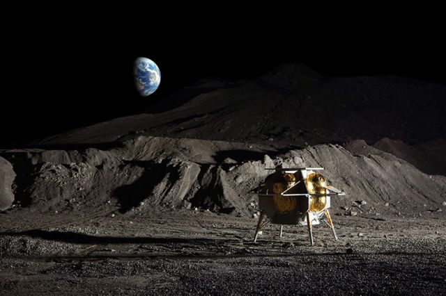شرکت یادبود و سوگواری سلستیس فضایی را در سفینه پریگرین که در مأموریتی به ماه فرستاده می‌شود خریداری کرده است