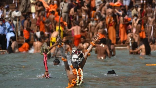 Kumbh Mela Religiöses Festival