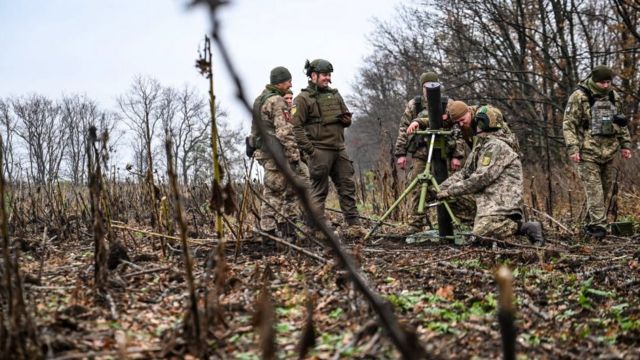 Військовослужбовці територіальної оборони Мелітополя, яка обороняє Запорізьку область