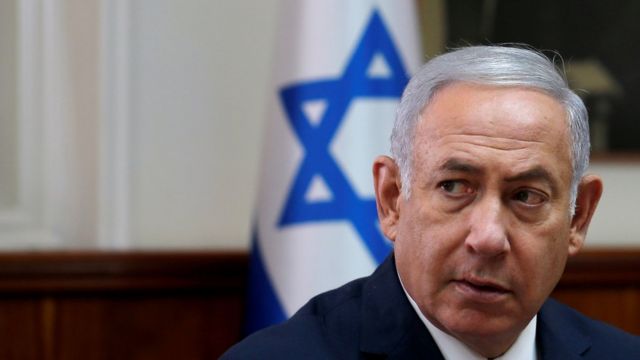 Primeiro-ministro israelense em Jerusalém, Setembro de 2018