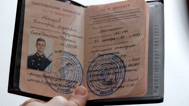 Los documentos de Dmitry Mishov
