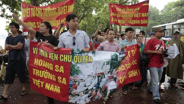Một cuộc biểu tình chống Trung quốc tại Hà Nội