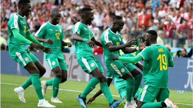 Senegal at the World Cup in Russia in 2018