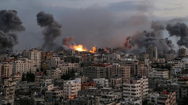 Gaza, vazdušni napadi na Gazu