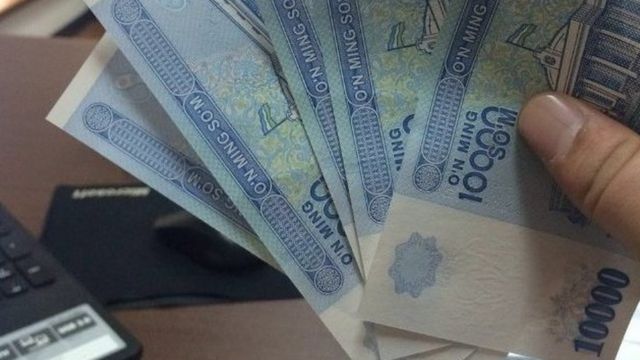 Oʻzbekistonda muomalaga chiqarilgan 10000 soʻmlik banknot