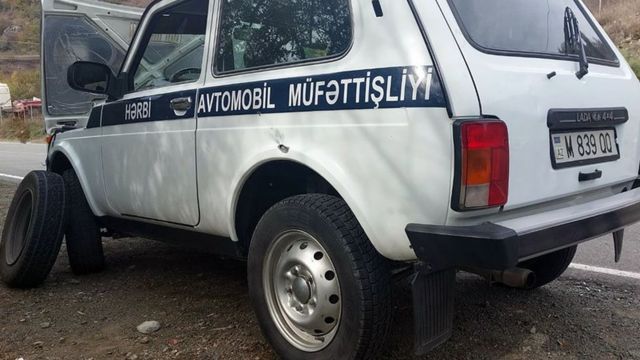 Müdafiə Nazirliyinin avtomobili