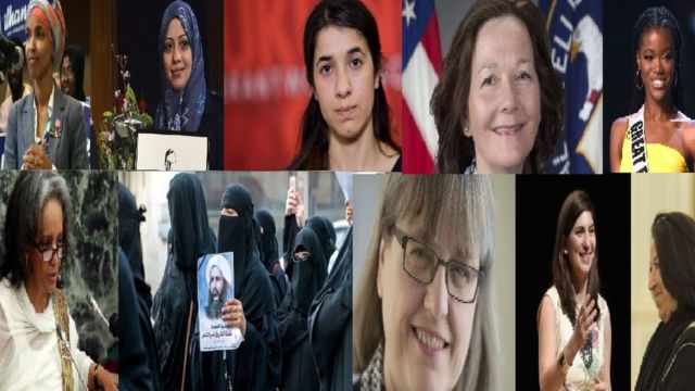 نساء تصدرت أسماؤهن وسائل الإعلام العربية والغربية خلال عام 2018
