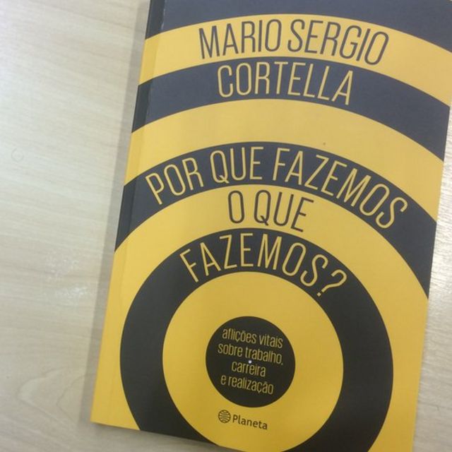 Livro de Cortella foi lançado em julho e traz reflexão sobre trabalho