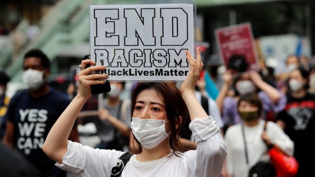 BLM protest in Japan