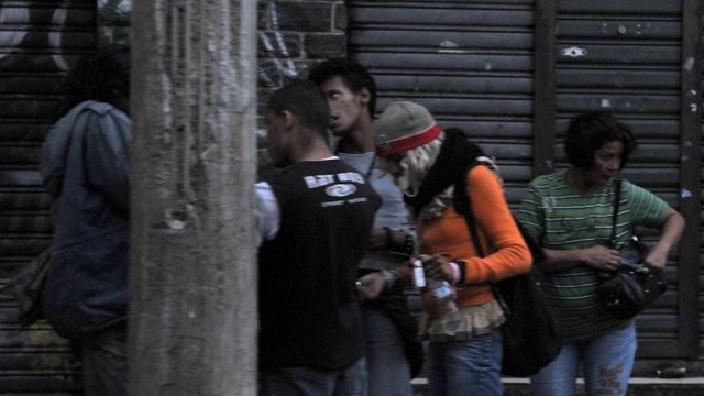 Consumidores de crack en Sao Paulo