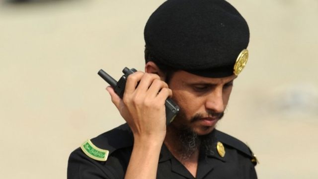 رجل أمن سعودي