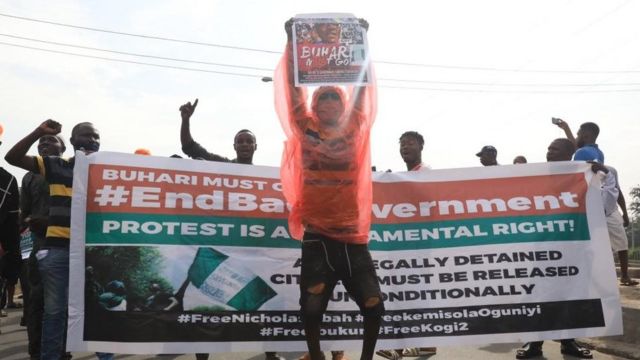 June 12 Protest Pictures From Lagos Abuja London And Oda States Across Nigeria c News Pidgin