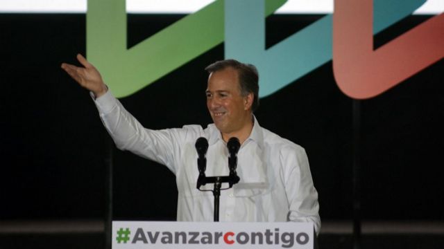 Los escándalos de corrupción mantienen al oficialista José Antonio Meade en tercer sitio de las encuestas electorales.