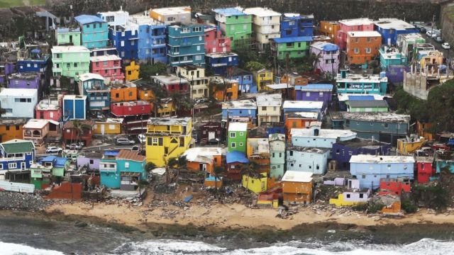 Puerro Rico sufrió graves daños con el huracán María.