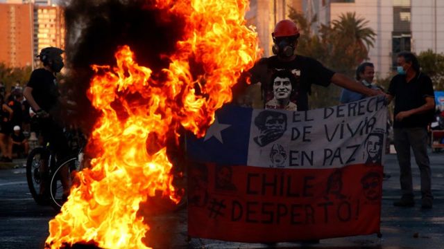 El estallido social provocó una reformulación del sistema político chileno.