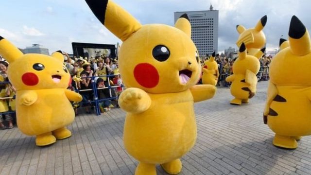 Пикачу - культовый персонаж Pokemon Go в Японии