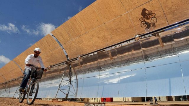 محطة ضخمة للطاقة الشمسية في أفريقيا قد تمد أوروبا بالطاقة