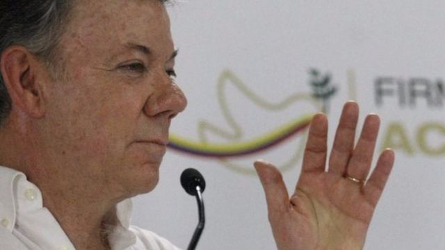 Prezida wa Colombia Juan Manuel Santos