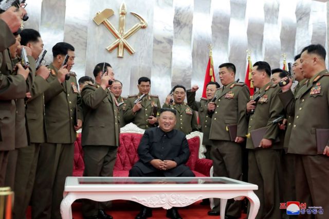 Kim Jong-un n'abasirikare bakuru