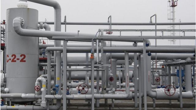 газ