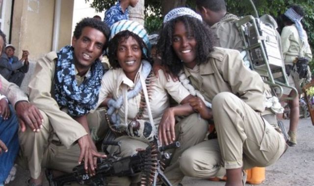 Erithrea women soldiers