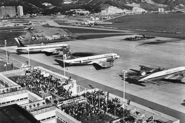 香港启德机场新客运大楼开幕（2/11/1962）