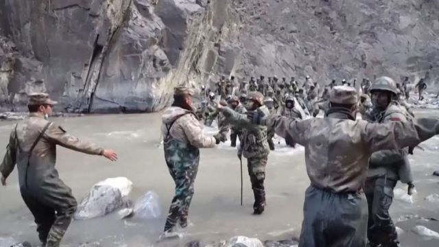 फरवरी, 2021 में चीन ने जून 2020 में चीनी और भारतीय सैनिकों के बीच हुए विवाद की एक तस्वीर जारी की
