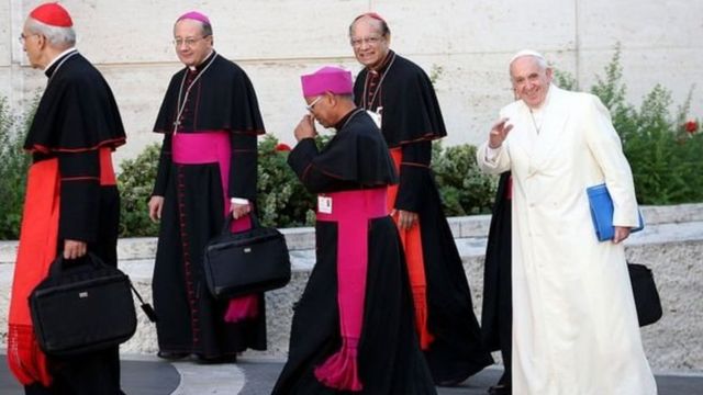 Papa Francis ve Kardinal Oswald