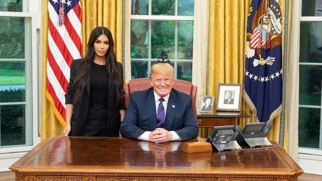 Kardashian y Trump