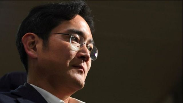 Samsung's heir apparent Lee Jae-yong