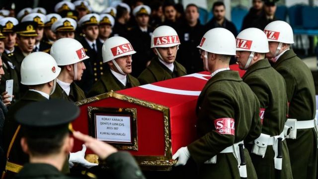 У Туреччині ховають військових, які брали участь в операції "Оливкова гілка" на півночі Сирії