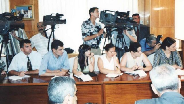 Ilhamə Qasımlı, jurnalistlər