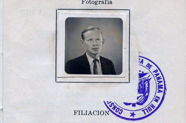 El registro de la Marina Mercante Panameña de John Colvin, datada en 1949.
