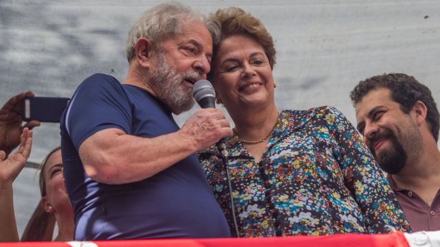 Luiz Inácio Lula da Silva y Dilma Rousseff