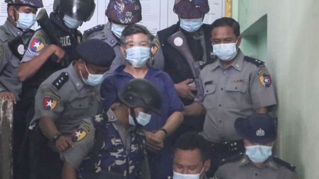 ဦးကျော်မြင့်ကို ထောင်ပြေးမှုနဲ့ မန္တလေးမြို့ ချမ်းအေးသာစံမြို့နယ် တရားရုံးမှာ အောက်တိုဘာ ၂ ရက် က ရုံးထုတ် စစ်ဆေ