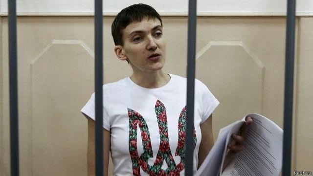 Надежда Савченко говорит, что в российской тюрьме голодала 83 дня