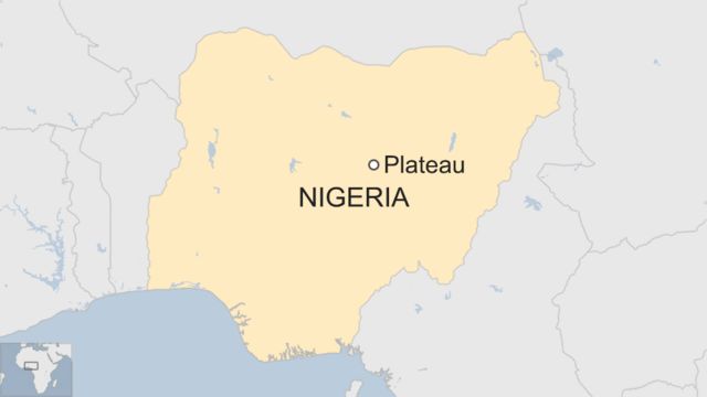 Map of Plateau State