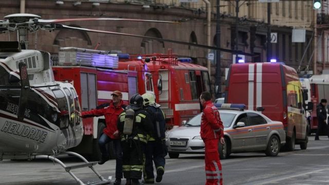 Санкт Петербург метросидаги портлашдан кейин